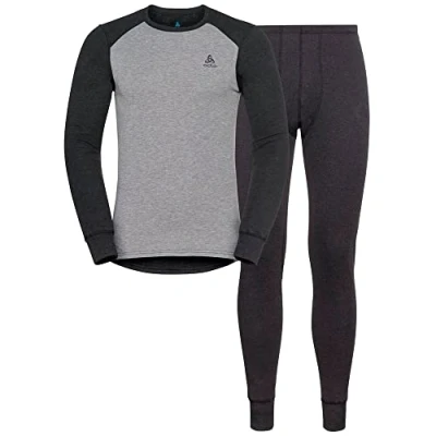 Afbeelding van ODLO Funktion Active WARM ECO SET 2TEILIG Ondergoedset, Heren, Maat: 58/60, Dark grey