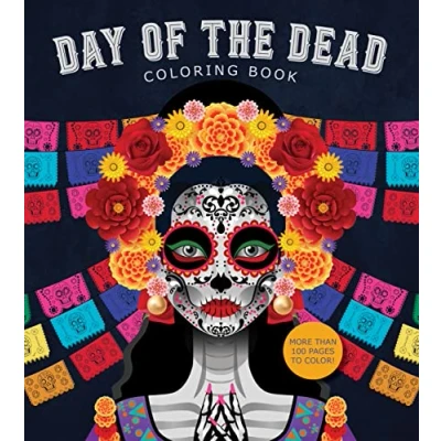 Afbeelding van Chartwell Coloring Books Day of the Dead Book