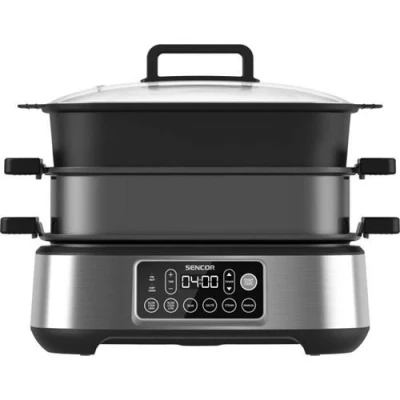 Image de Mijoteuse et Grill Multifonction SPR 6300BK Idéal pour une grande famille 6 L Noir