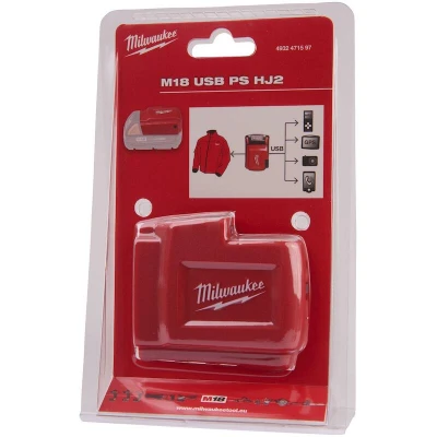 Afbeelding van MILWAUKEE 2.1A M18 USB controller (M18 PS HJ2) 4932471597