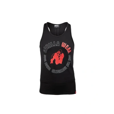 Afbeelding van Gorilla Wear Lafeyette Top, Heren, Maat: XXL, Black