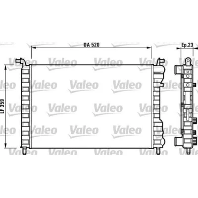 Afbeelding van Valeo Radiateur 732812