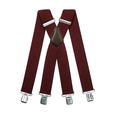 Afbeelding van Olata bretels met 4 clips, XXL, extra sterk, volledig verstelbaar, dikke stof 5 cm
