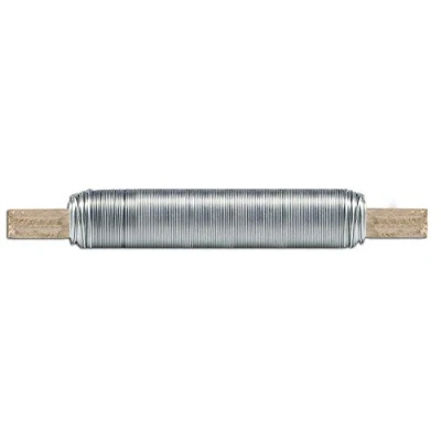 Image de Windhager 36223 Bobine de Fil Fer pour Le Jardin, Les Fleurs, Plantes, Bricolage, antirouille, galvanisé, 50 m x Ø 0,65 mm