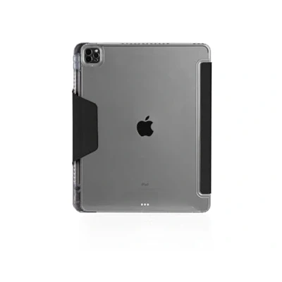 Afbeelding van STM Goods Opp Book cover Zwart, Transparant Tabletcover