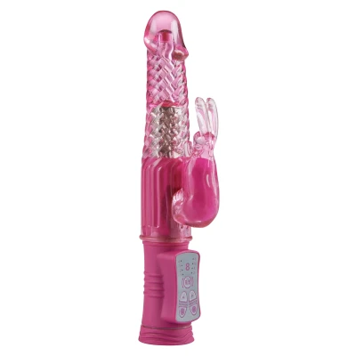 Afbeelding van Bunny Vibrator met Beads Roze