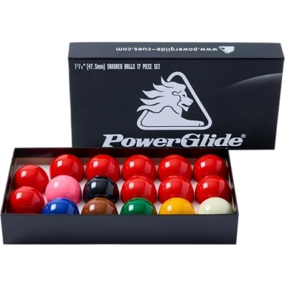 Image de Powerglide 17 billes snooker assortiment 44,4 mm