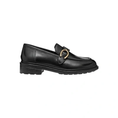 Afbeelding van Geox WALK Pleasure Instappers, Dames, Maat: 38, Black Kalfsleer
