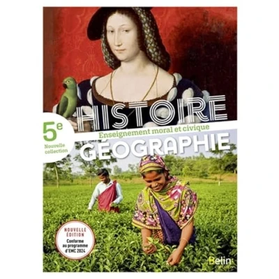 Afbeelding van HISTOIRE GEOGRAPHIE EMC 5E MANUEL ELEVE