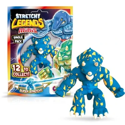 Afbeelding van CRAZE Stretchy Legends Minis elastische actiefiguren voor kinderen, zelfklevende en rekbare superheldenfiguren om te verzamelen