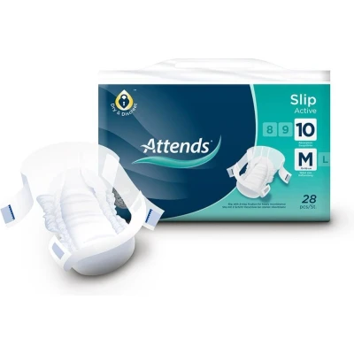 Afbeelding van ATTENDS Slip Regular 10 Medium 1 pak van 26 stuks