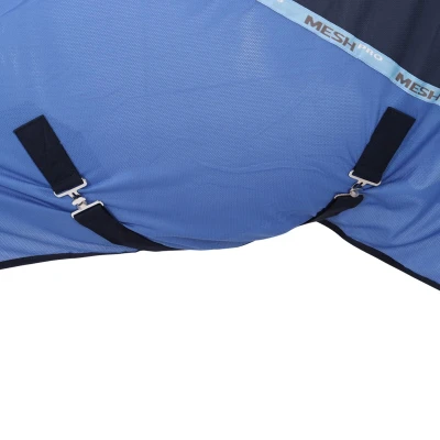 Afbeelding van Harry&#039;s Horse Vliegendeken Mesh pro Navy 115/155