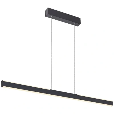 Afbeelding van SLV ONE LINEAR 100 1006185 LED hanglamp vast ingebouwd 24 W Zwart