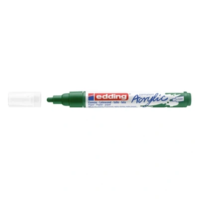 Image de Edding 5100 marqueur acrylique (2 3 mm ogive) vert mousse