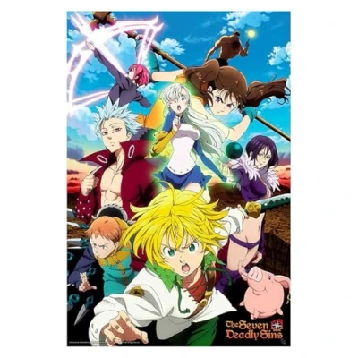 Afbeelding van Poster The Seven Deadly Sins S3 Meliodas &amp; 61x91,5cm