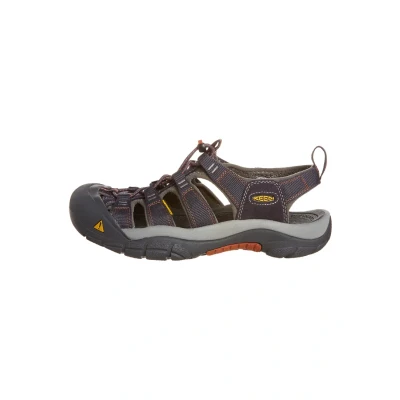 Afbeelding van Keen Newport H2 Outdoorsandalen, Heren, Maat: 45, India ink/rust Textiel