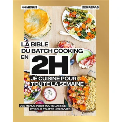 Image de la bible du batchcooking En 2H je cuisine pour toute semaine