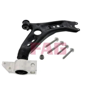 Afbeelding van FAG 821 0768 10 Draagarm Zonder fuseekogel Driehoeksdraagarm Plaatstaal VOLKSWAGEN: Golf 6, 5, Touran I, AUDI: A3 Sportback, Hatchback