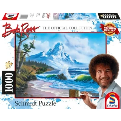 Afbeelding van Bob Ross Berg bij de zee 1000 stukjes