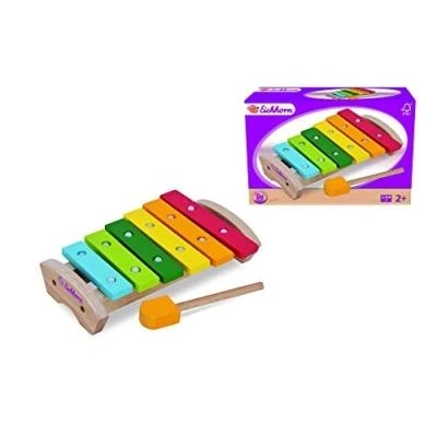 Image de Eichhorn 100005075 Xylophone En Bois Multicolore