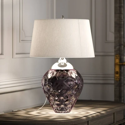 Afbeelding van Quintiesse LED Tafellamp Samara 60W 3000K 620Lm 830 Polished Nickel
