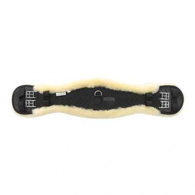 Image de Kavalkade Sangle Comfort avec Peau d&#039;Agneau Noir 65cm