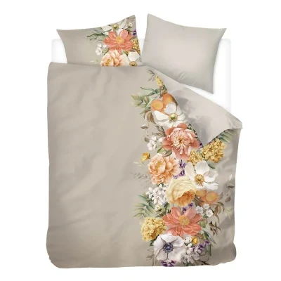 Afbeelding van Snoozing Ayanna Dekbedovertrek Extra breed 260x200/220 cm Zand
