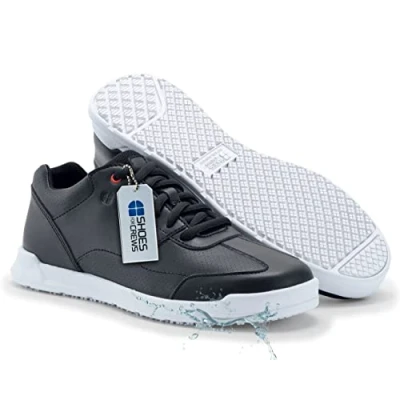 Afbeelding van Shoes for Crews 35353 40/6.5 Liberty II Witte buitenzool, dames casual, antislip schoenen, maat 40 EU, ZWART &amp; WIT