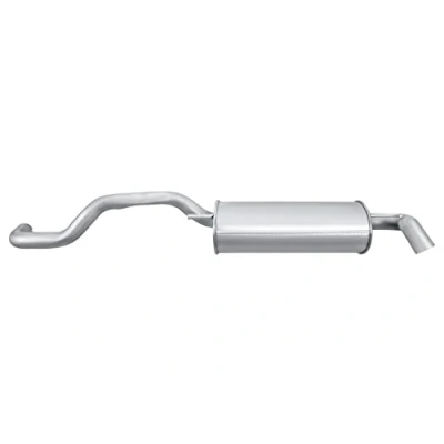 Afbeelding van HELLA 8LD 366 036 501 Einddemper Achter Met aanbouwdelen VOLKSWAGEN: Polo III Hatchback, Hatchback