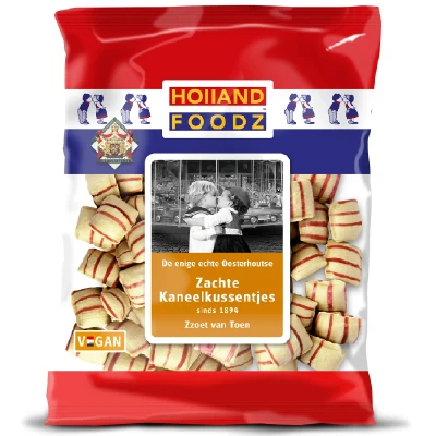 Afbeelding van Oud Hollandse Kaneelkussentjes 130 Gram