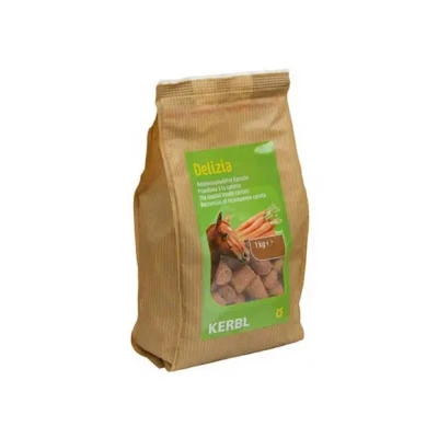 Afbeelding van Kerbl Delizia Beloningsbrok Wortel 1kg