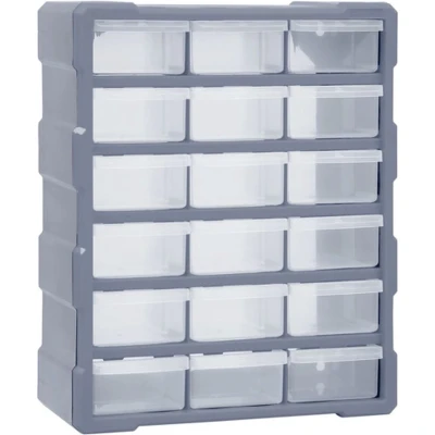 Afbeelding van Organiser met 18 medium lades 38x16x47 cm