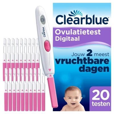 Afbeelding van Clearblue Ovulatietest Digitaal 20 testen