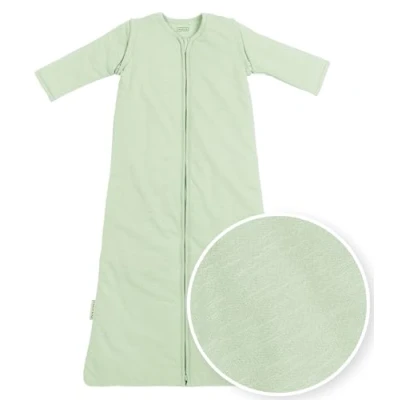 Afbeelding van Meyco Baby Slaapzak Winter Slub afritsbare mouwen soft green 90cm winterslaapzak