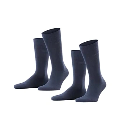 Afbeelding van Esprit Basic Uni 2 Pack duurzaam organisch katoen multipack sokken heren blauw Maat 39 42
