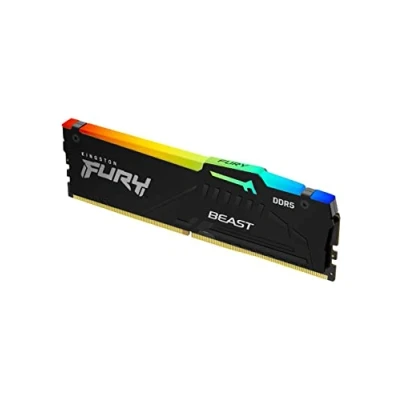 Afbeelding van Kingston FURY Beast Black RGB EXPO 8GB 5200MT/s DDR5 CL36 DIMM Desktop Gaming Single Module KF552C36BBEA 8