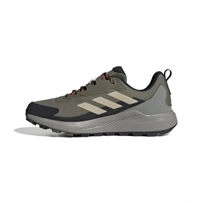 Afbeelding van Adidas Terrex Anylander RAIN.RDY Hiking Outdoorschoenen, Heren, Maat: 38 2/3, Olive strata/wonder beige/core black Textiel/ synthetisch