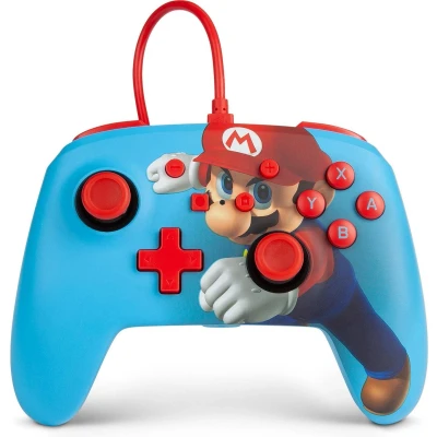 Afbeelding van PowerA Geavanceerde Bedrade Controller Geschikt voor Nintendo Switch Mario Punch