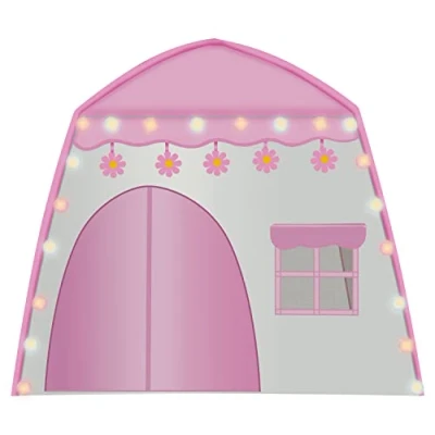 Afbeelding van Kruzzel Tent voor kinderen HUISJE + lampjes