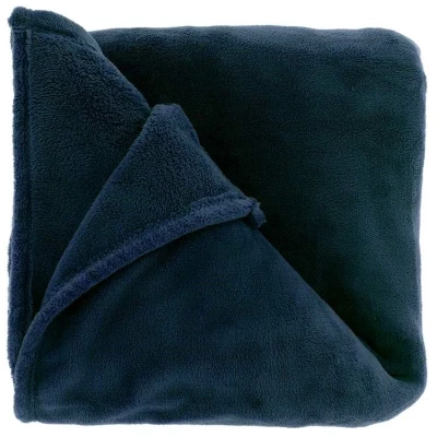 Afbeelding van Unique Living Plaid Claudi 130x160cm Blue