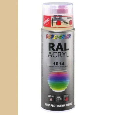 Afbeelding van Dupli Color Ral Acryl 1014 Ivoor Hoogglans 400 ml