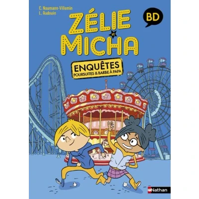 Image de Zélie et Micha Enquêtes, poursuites barbe à papa