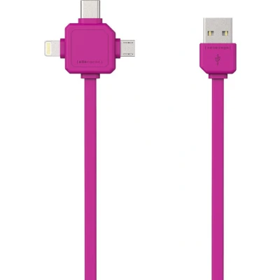 Afbeelding van Allocacoc USBcable USB C Pink