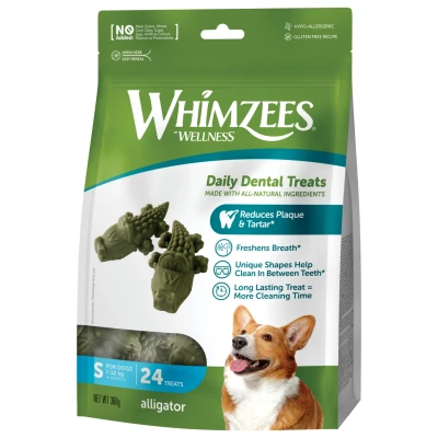 Afbeelding van Whimzees Krokodil 5,6 cm 24 Stuks