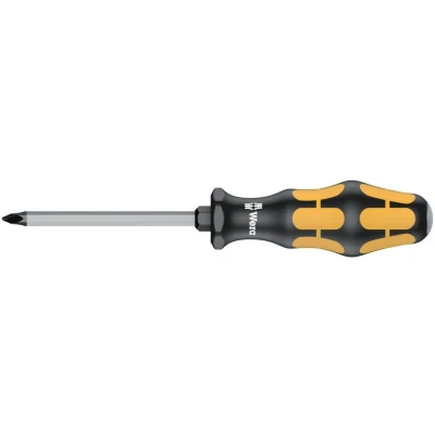 Afbeelding van Wera schroevendraaier met zeskantschacht en slagkop pozidriv pz2 x 100mm
