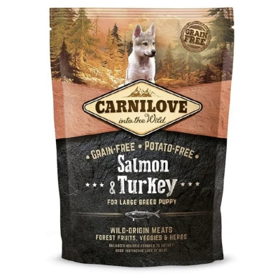 Afbeelding van Carnilove Salmon / Turkey Puppies Large Breed 1,5 KG (396935)