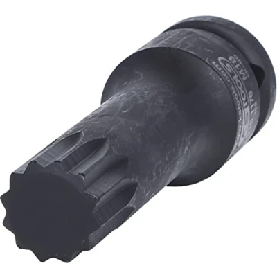 Afbeelding van KS TOOLS 515.1176 Kracht, dopsleutel M18, M 18 12,5 (1/2&quot;) Binnen veeltandig, Buiten veeltandig