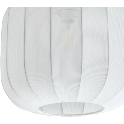 Afbeelding van Lindby plafondlamp 1licht Stof H: 32 cm E27 wit