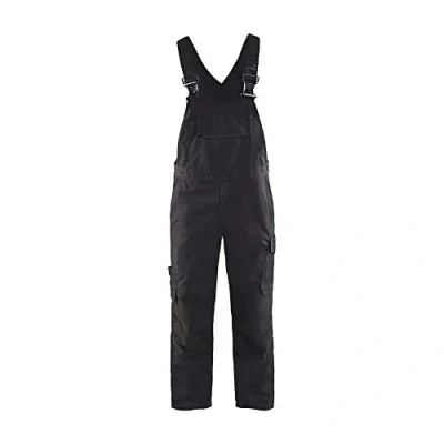 Afbeelding van Blaklader Bretelbroek met stretch 2695 1330 Zwart/Donkergrijs D120
