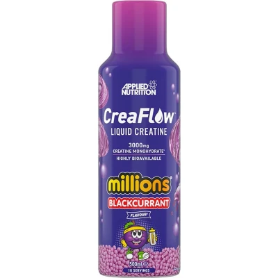 Afbeelding van CreaFlow Liquid Creatine 500ml Millions Blackcurrant